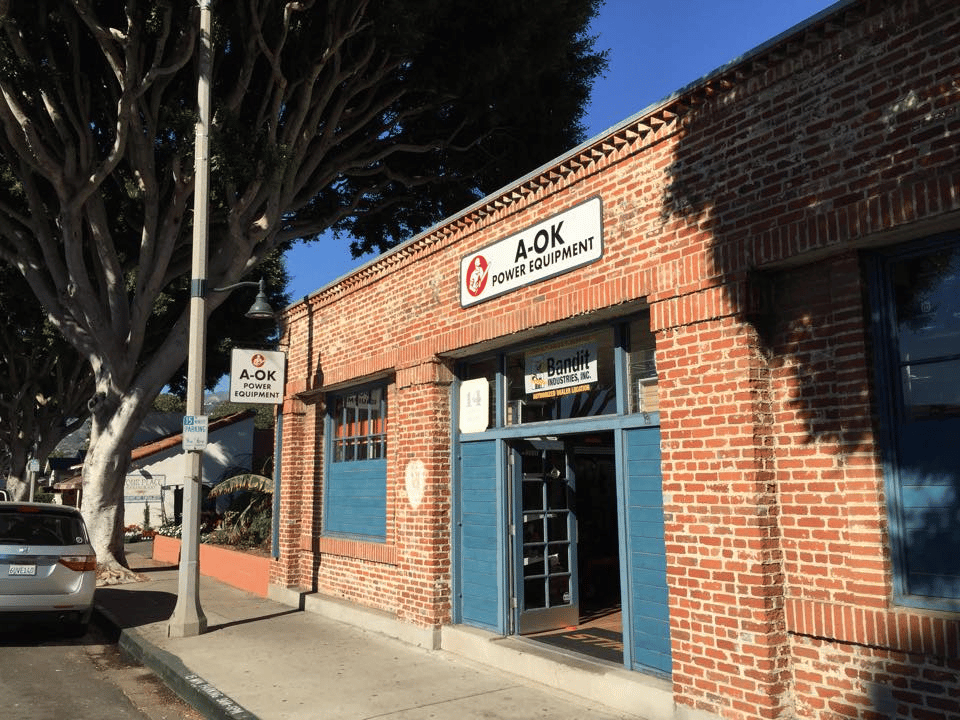 A-OK Power Equipment Santa Barbara storefront