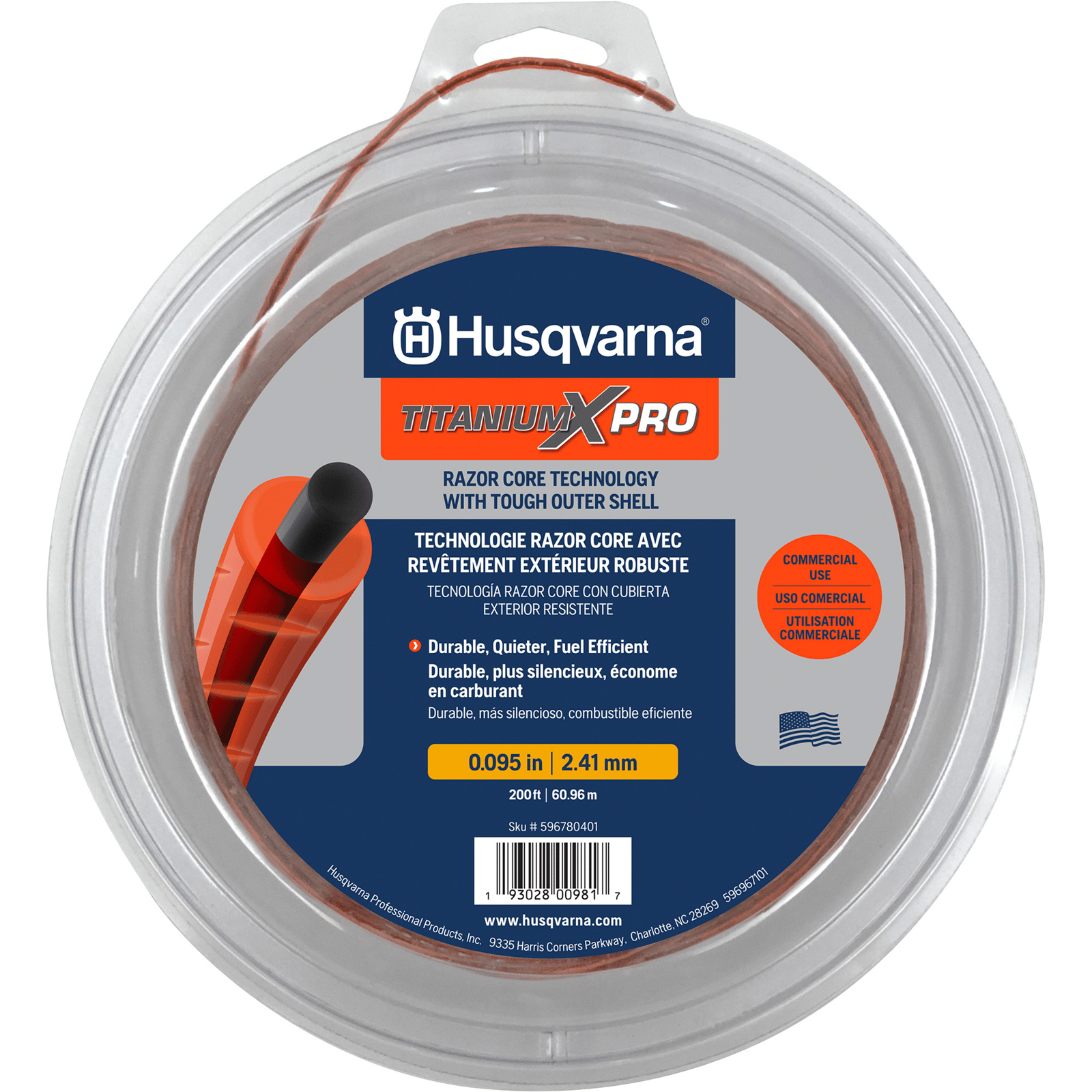 Husqvarna 596780301 Titanium Xpro