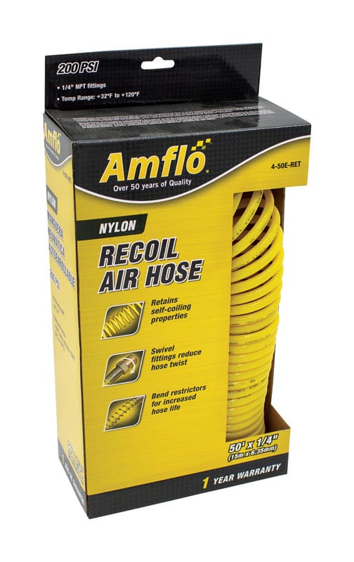 Plews 4-50E-RET 4-50E-Ret Recoil Air Hose 50