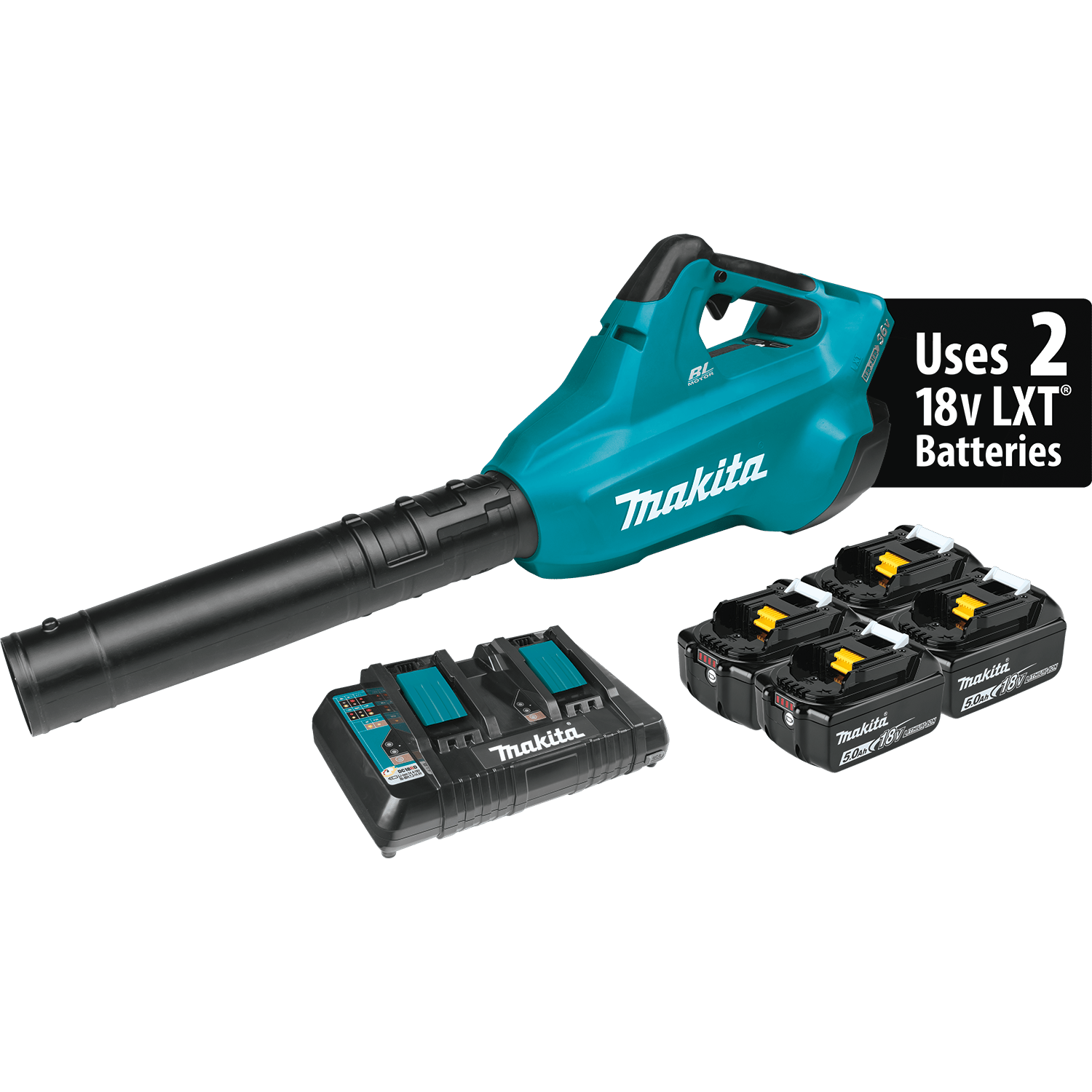 Makita XBU02PT1 18V X2 36V Cordless Brushless Blower Kit