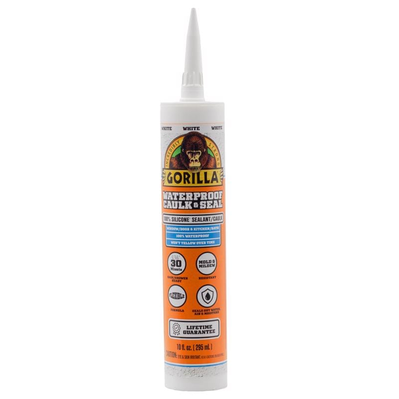 Gorilla Glue 108318 Caulk Wht 10Oz