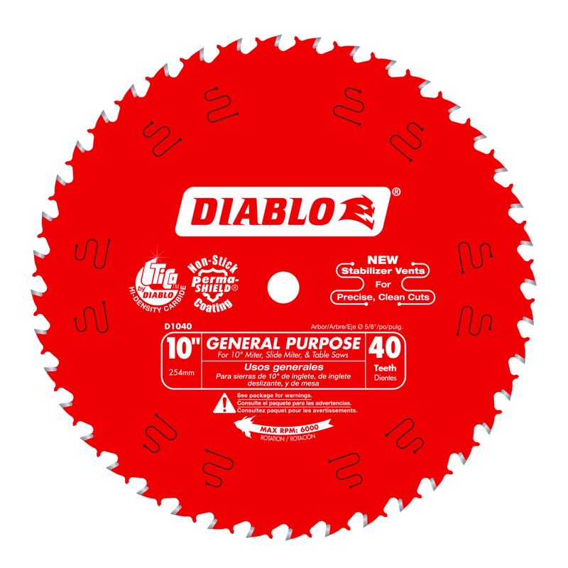 Diablo D1040X 10 , 40-Teeth Circular Saw Blade