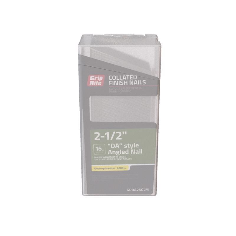 Grip Rite GRDA25GLM Finish Nail 2.5Galv Da