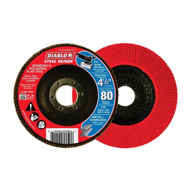 Diablo DCX045080N01F Flap Disc 4-1 260G
