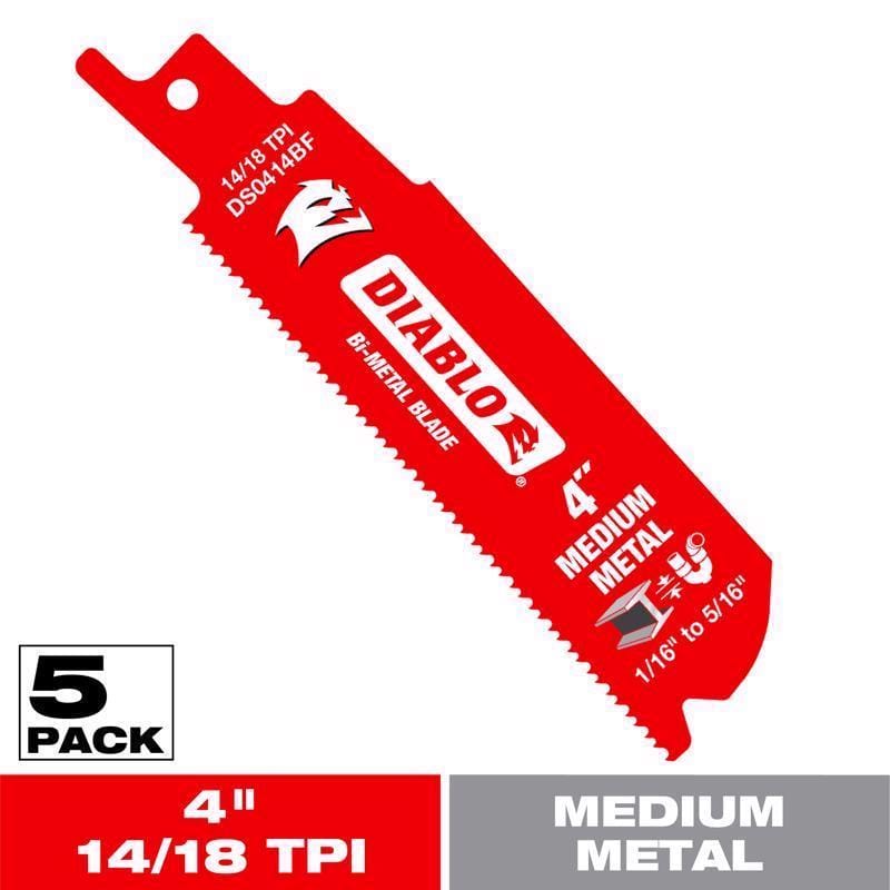 Diablo DS0414BF5 Recip Bld 14 18Tpi 45P