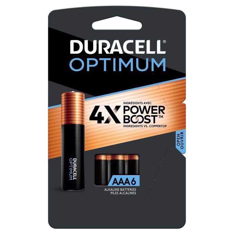 Duracell 032648 Optimum Battery Aaa 6Pk