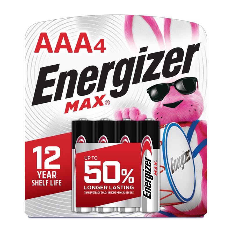 Energizer E92BP-4 Battery Aaa Alka 4 Pk