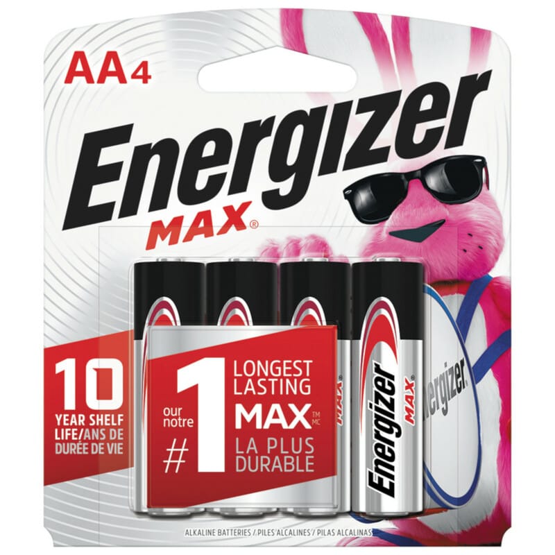 Energizer E91BP-4 Battery Aa Alk 4 Pk