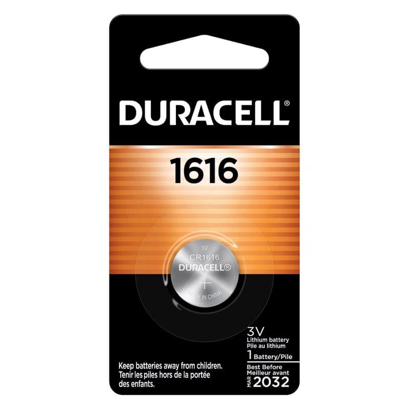 Duracell DL1616BPK Dur Batt Lthm 1616 1Pk