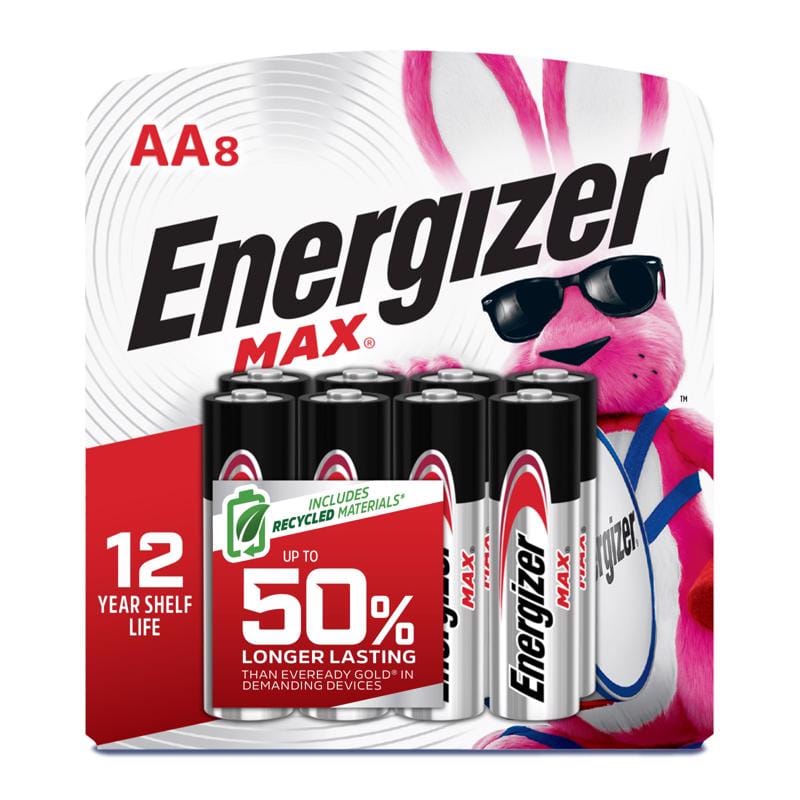 Energizer E91MP-8 Batt Alk Aa Max 8Pk