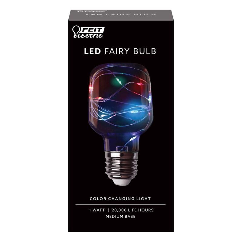 Feit Electric FY NP RGB LED Led Fairy Cyl E26 Mc 1W