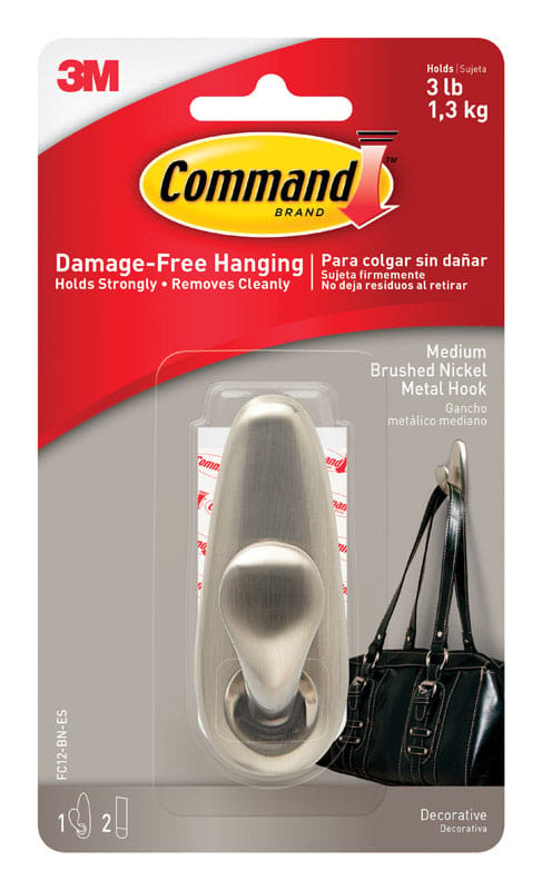 3M FC12-BN Hook Metal Med Brshnkl