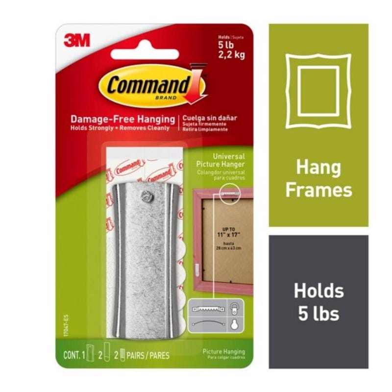 3M 17047-ES Picture Hanger Large 5Lb