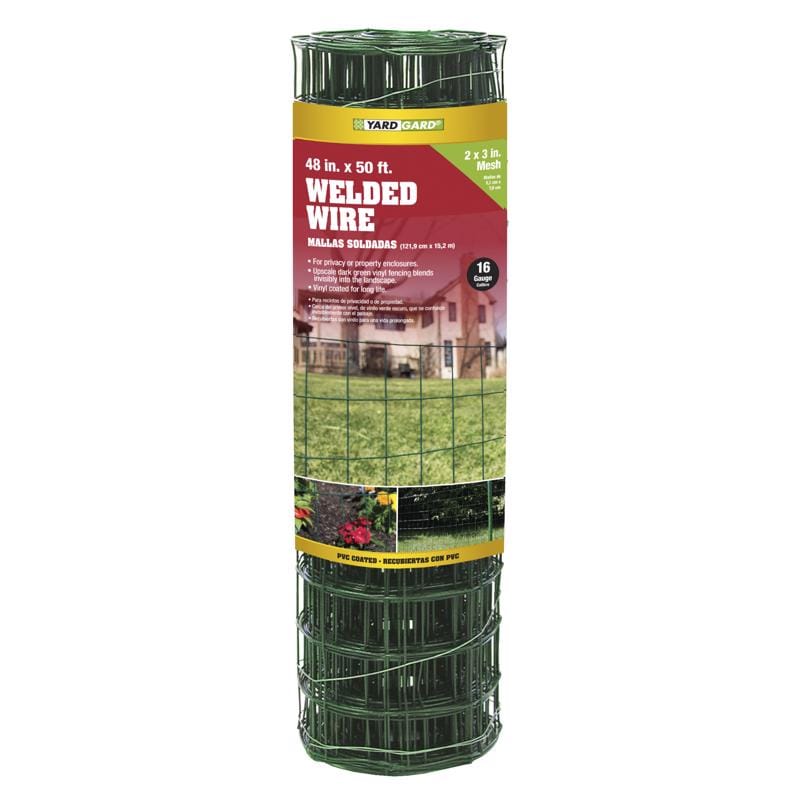 Garden Craft 024850 Fence 48H X 50 Ft. L Green Viny