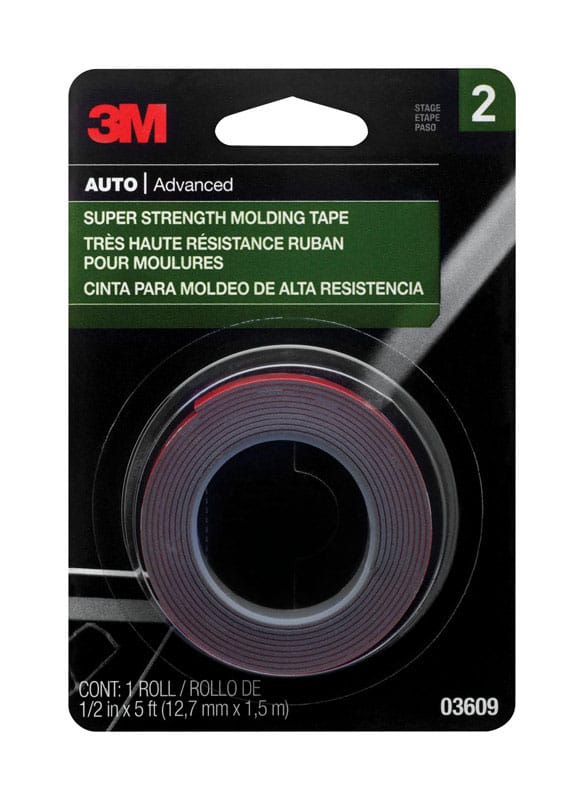 3M 03609NA Molding Tape 1 2 X5