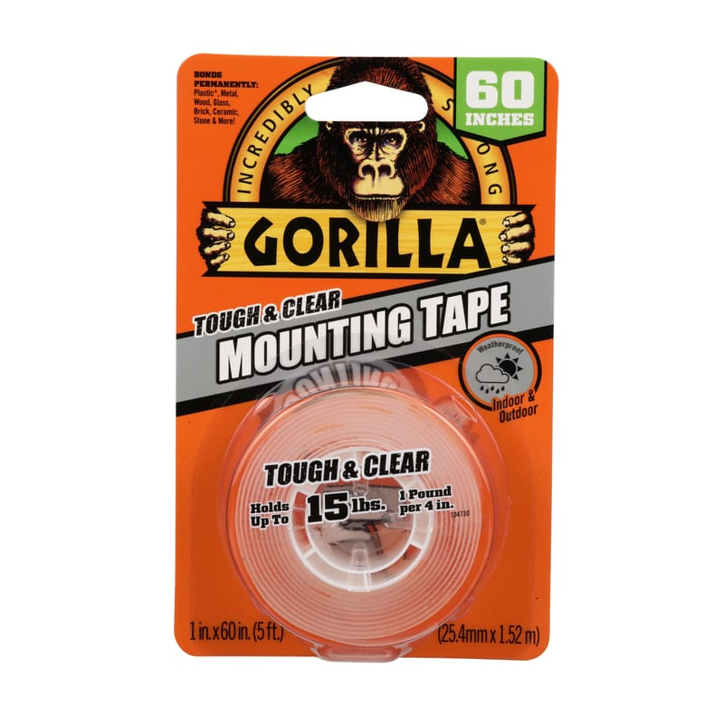 Gorilla Glue 6065003 Mounting Tape Clr