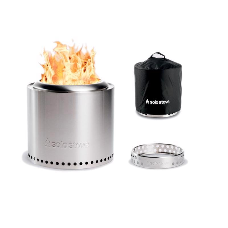 Solo Stove RANSD20SHELTER Ranger 15 in. W Stainless Steel Round Multi-Fuel Fire Pit with Stand