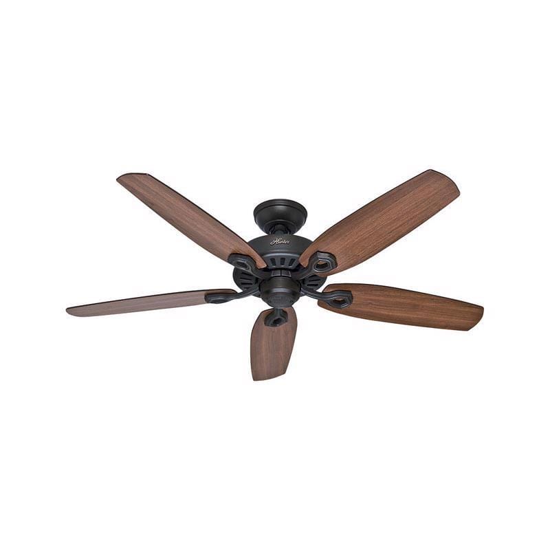 Hunter 53242 Builder 52 in. New Bronze Brown Indoor Ceiling Fan