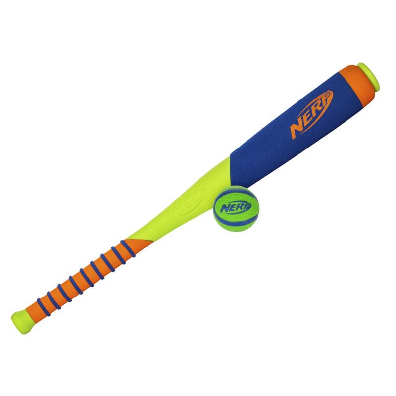Nerf 92114C1 Multicolored Foam Ball and Bat Set 1 pk