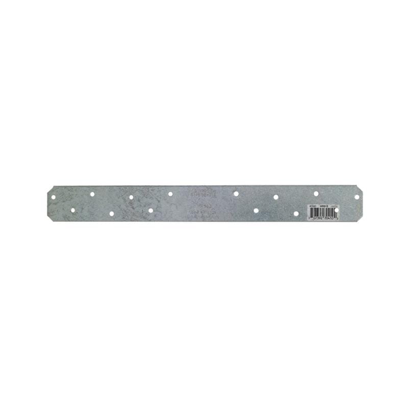 Strong-Tie HRS12 Simpson Strong-Tie 12 in. H X 1.3 in. W 12 Ga. Galvanized Steel Strap
