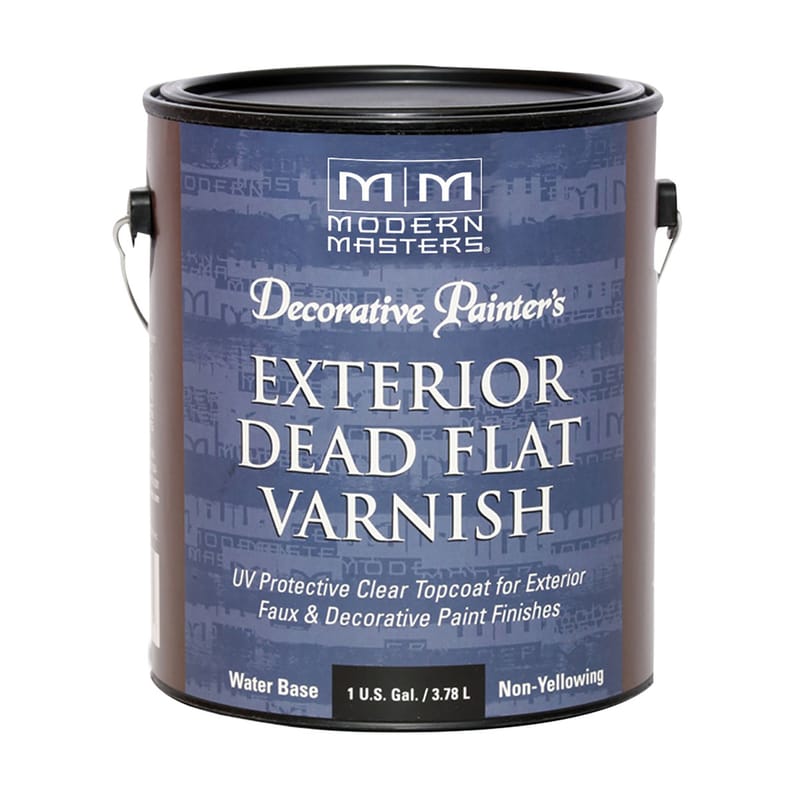 Modern Masters DP612GAL Semi-Gloss Clear Water-Based Dead Flat Varnish 1 gal