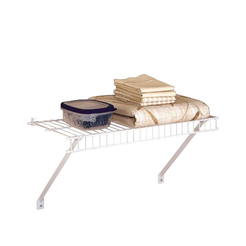 Rubbermaid 5210RM 24 in. H X 12 in. W X 24 in. L Steel Linen Shelf Kit