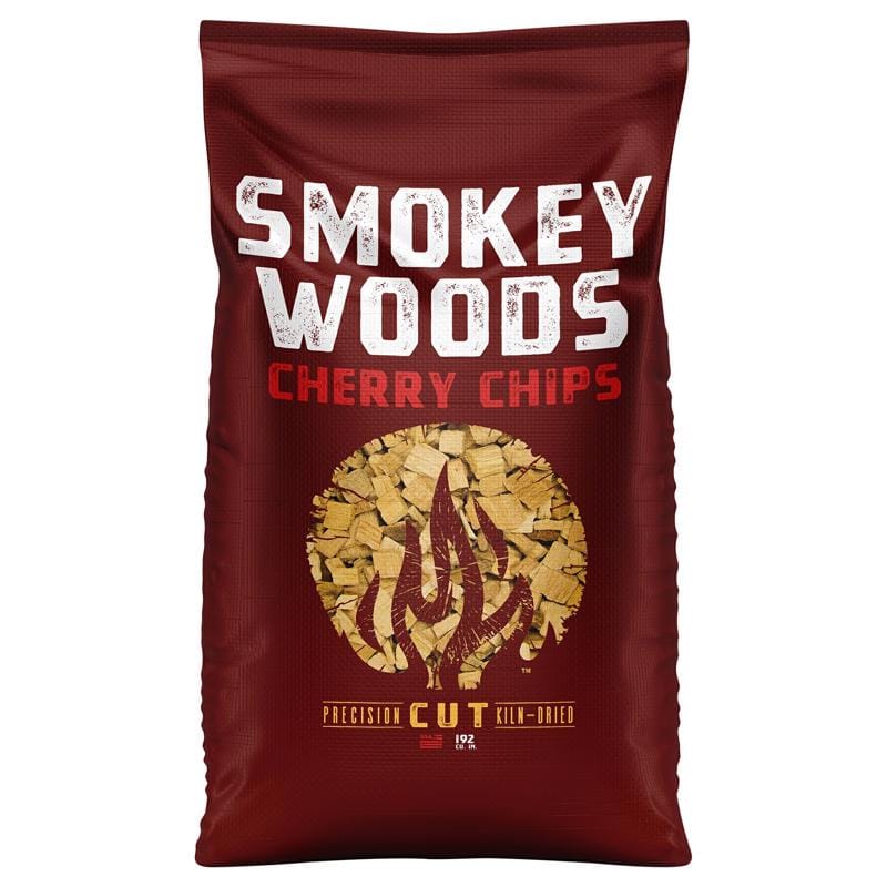 Smokey Woods SW-20-15-192 All Natural Cherry Wood Smoking Chips 192 cu in
