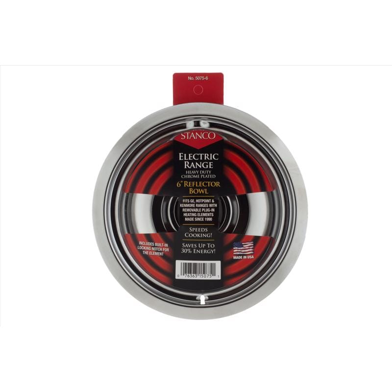 Stanco 5075-6 Steel Reflector Bowl 6 in. W