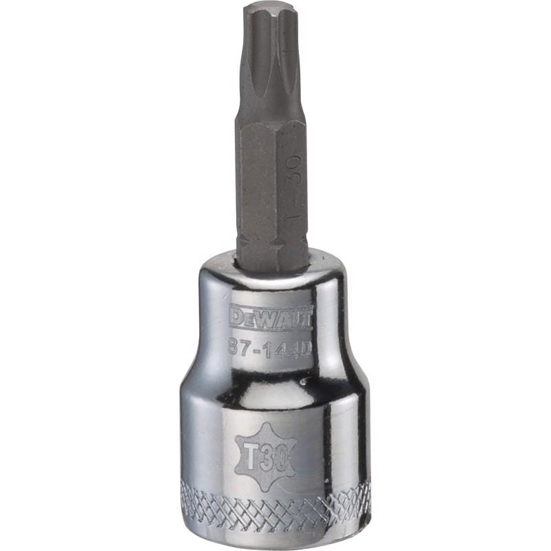 Dewalt DWMT87144OSP T30 Sizes X 3/8 in. drive Torx Bit Socket 1 pc