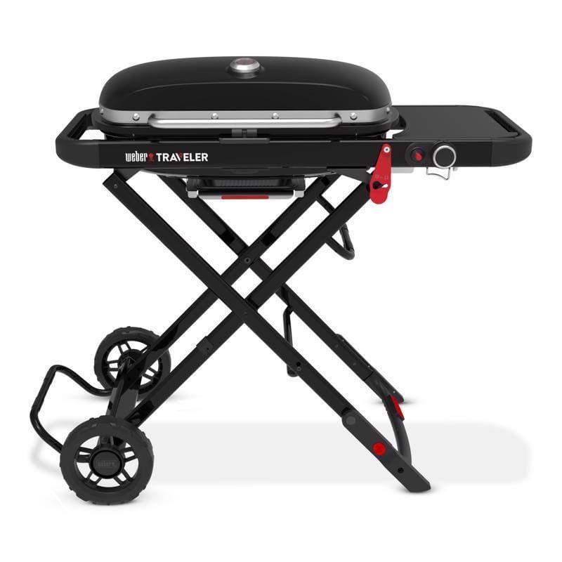 Weber 1501740 Traveler 1 Burner Liquid Propane Grill Black