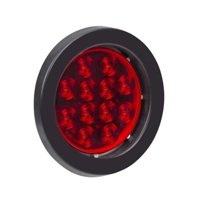 TowSmart 1354 Red Round License/Stop/Tail/Turn Combination Tail Light