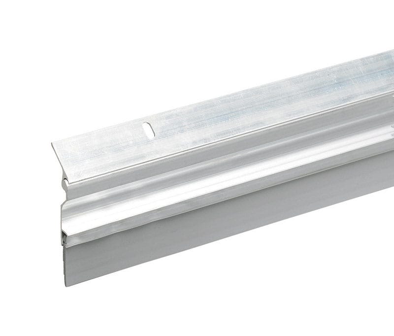 Frost King A56/36H 36 in. L Silver Aluminum/Vinyl Door Sweep 1 pk
