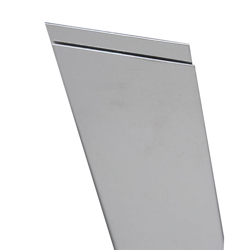 K&S 87183 12 in. L X 6 in. W Mirror Stainless Steel Sheet