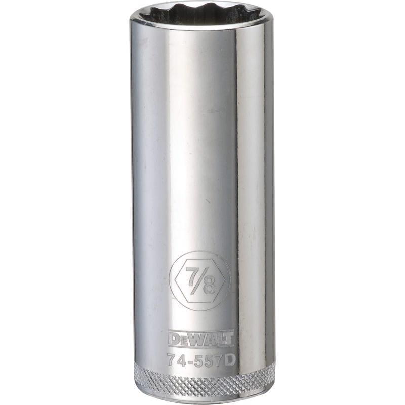 Dewalt DWMT74557OSP 7/8 in. X 1/2 in. drive SAE 12 Point Deep Socket 1 pc