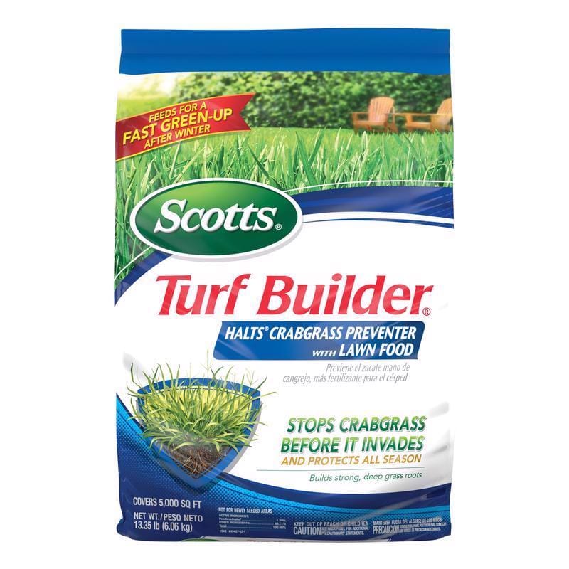Scotts 7232325 CRAB GRASS PRVNTR/FERTILIZER 5M