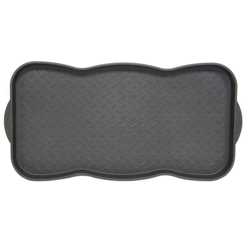 Sports Licensing Solutions 58779 15 in. W X 30 in. L Black Plastic Boot Tray