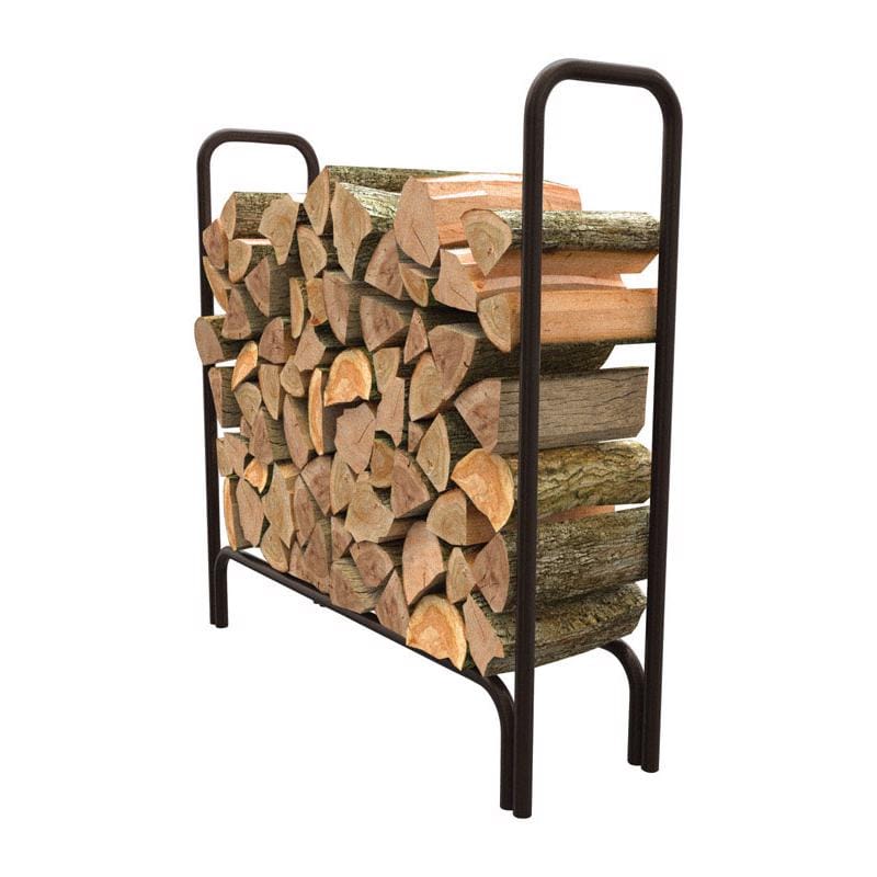 Panacea 15203 Black Powder Coated Steel Log Rack