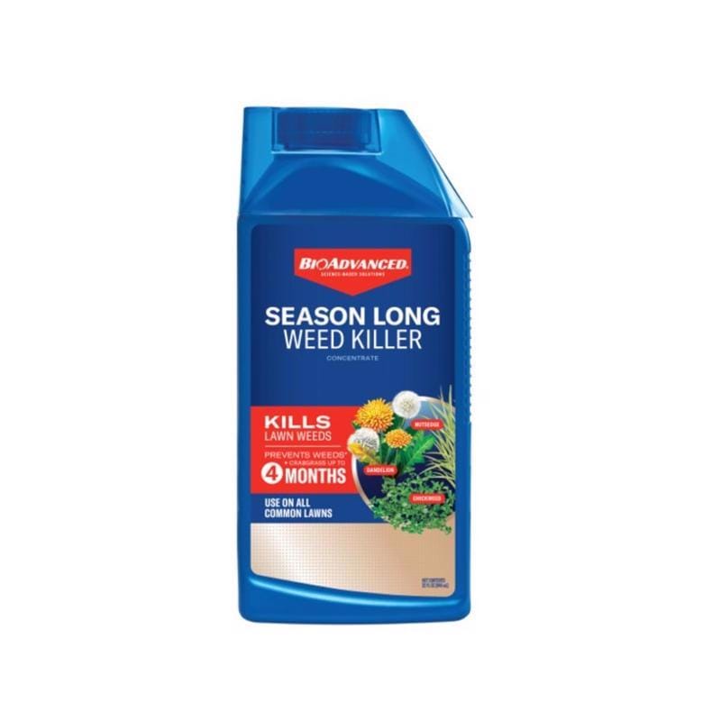 BioAdvanced 820187B Season Long Weed Killer + Preventer Concentrate 32 oz