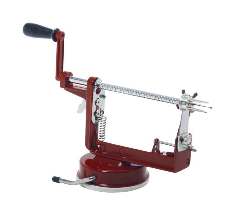 Norpro 866R Apple Master Red Cast Iron Slicer and Corer