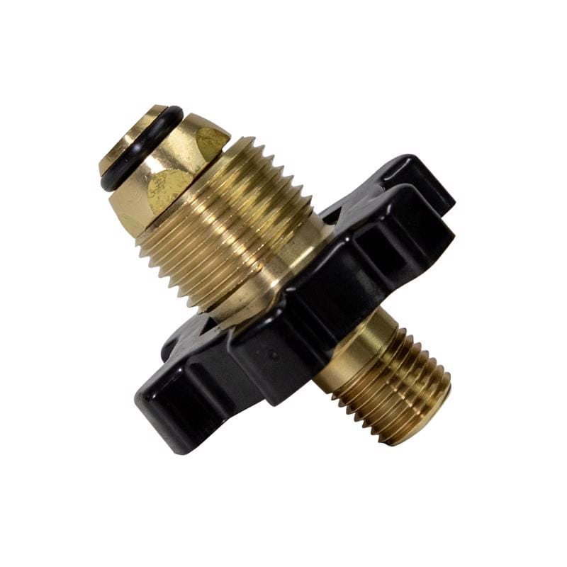 MR. Heater F276139 1/4 in. D X 1 in. D Brass Restricted Flow Soft Nose P.O.L. Standard POL Fitting