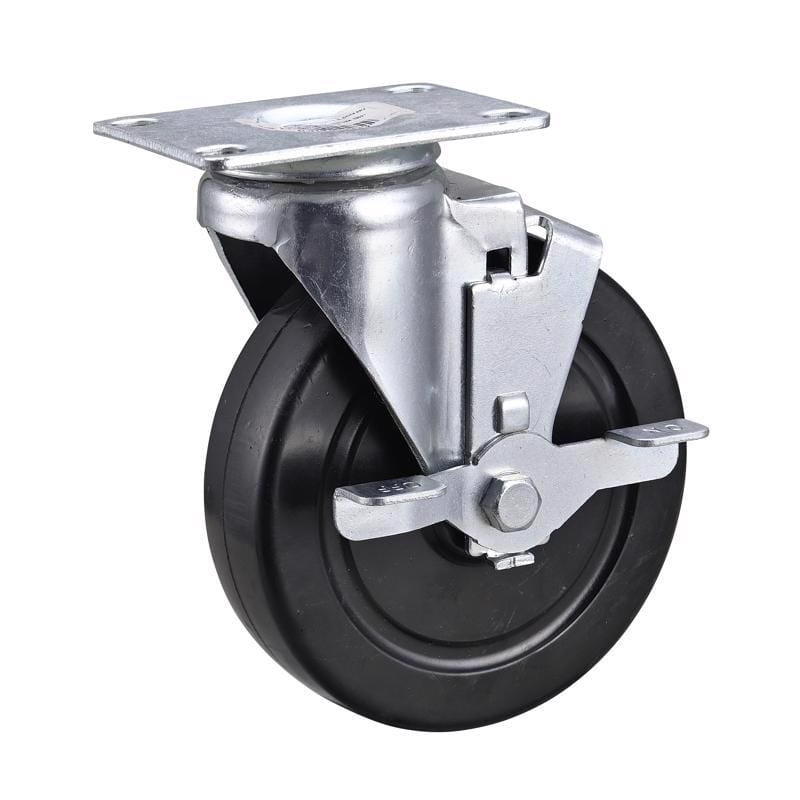 Projex 9788 5 in. D Swivel Soft Rubber Caster 225 lb 1 pk