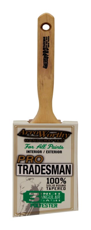 ArroWorthy 6025 0300 Tradesman 3 in. Angle Paint Brush
