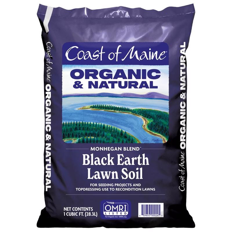 Coast of Maine MO1000 Monhegan Blend Organic Lawn Soil 1 cu ft