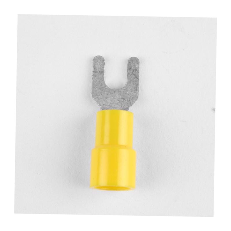 Jandorf 60998 12-10 Ga. Insulated Wire Spade Terminal Yellow 5 pk