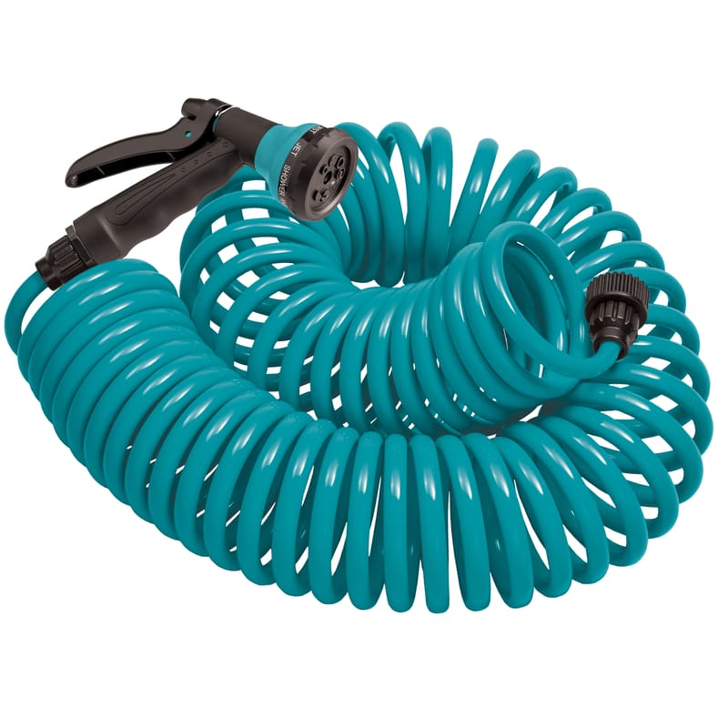 Orbit 27436 3/8 in. D X 50 ft. L Light Duty Expandable Coil Garden Hose