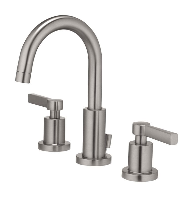 Oakbrook Collection 67872W-6004 Brushed Nickel Modena Widespread Bathroom Sink Faucet 8 in.