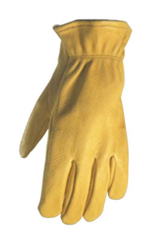 Wells Lamont 962M Men's Driver Gloves Gold M 3 box