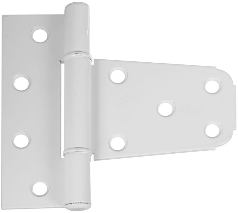 National Hardware N342-568 3.5 in. W X 3-1/2 in. L Aluminum Light Duty T Hinge 1 pk
