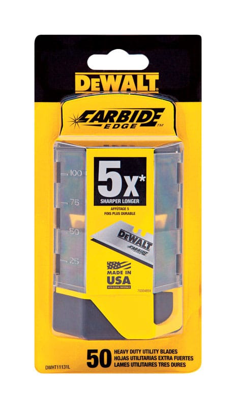 Dewalt DWHT11131L Utility Blade Carbid50Pk