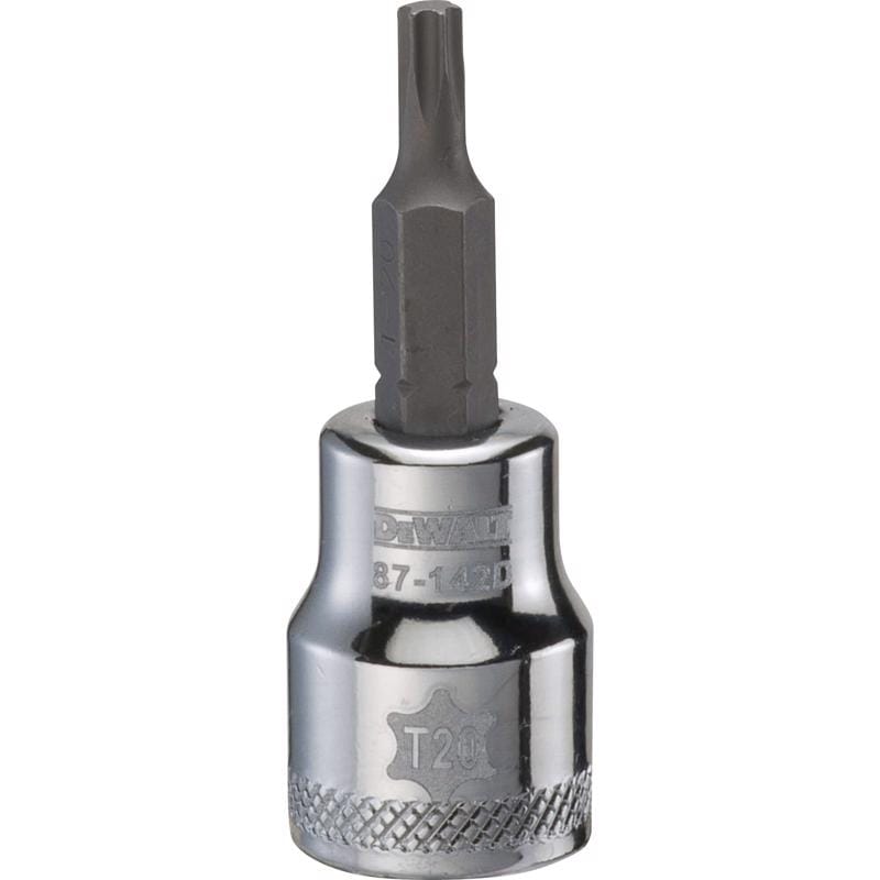 Dewalt DWMT87142OSP T20 Sizes X 3/8 in. drive Torx Bit Socket 1 pc